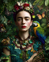 Bring Frida’s Spirit to Your Pocket: A Tropical Tribute to Feminine Power & Art