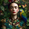 Bring Frida’s Spirit to Your Pocket: A Tropical Tribute to Feminine Power & Art