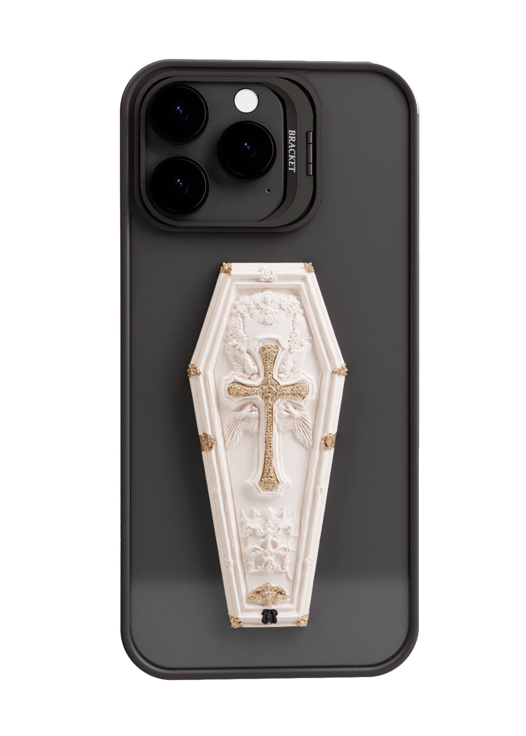 Black Cross Coffin 1