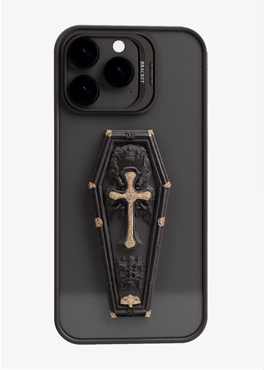 Black Cross Coffin 1