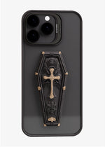 Black Cross Coffin 1